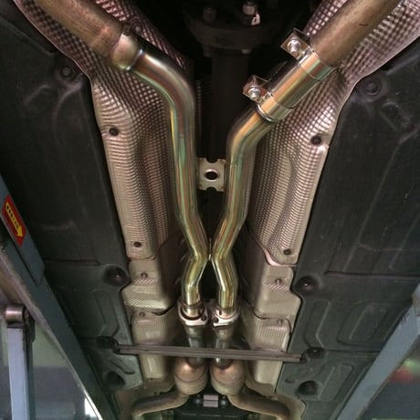 ベンツ CLSクラス W219 前期 CLS500 ストレートセンター Xパイプ DEVIL SPORTS 商品番号2867