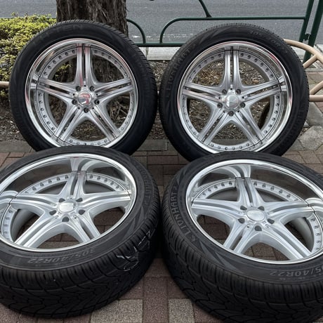 中古 ベンツ W463 Gクラス ゲレンデ WALD M13-C 22インチ セット