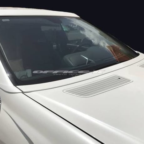 PLUS α ベンツ Sクラス W221 フロント ボンネットスポイラー エアロ/ボンスポ S400/S350/S500/S550/S600/S63/S65 3ピースSET