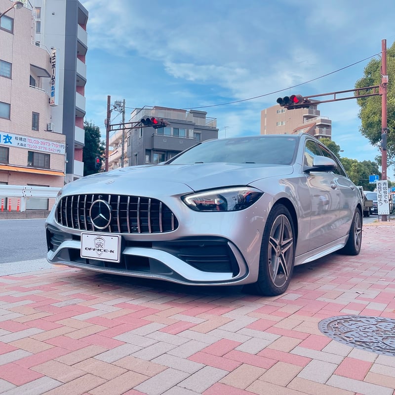 取付工賃込!! ベンツ Cクラス W206 AMGライン パナメリカーナグリル  