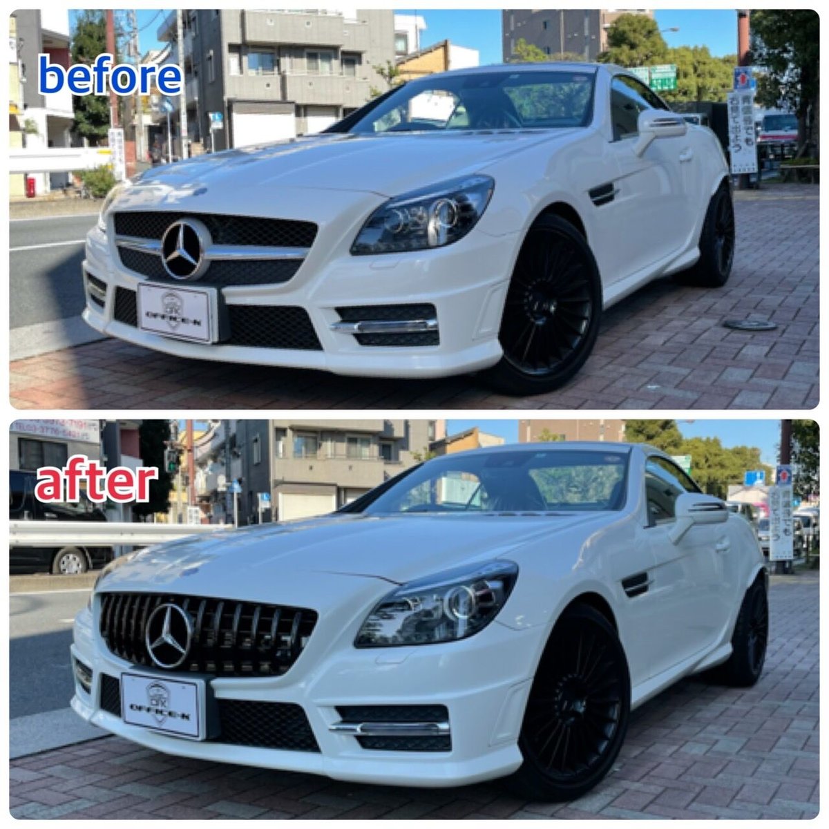 雅*俊様 BENZ SLK R172 純正本物AMG ダイヤモンドフロントグリル 雅*俊様 BENZ SLK R172 純正本物AMG ダイヤモンドフロントグリル