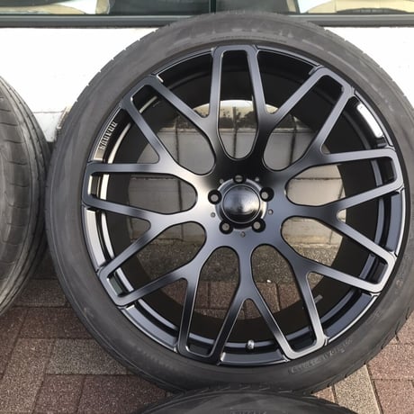 中古極上!! ベンツ Gクラス W463A BRABUS MONOBLOCK-Y 鍛造 23インチ マットブラック G400d/G550/G63/AMG/G350d PCD130