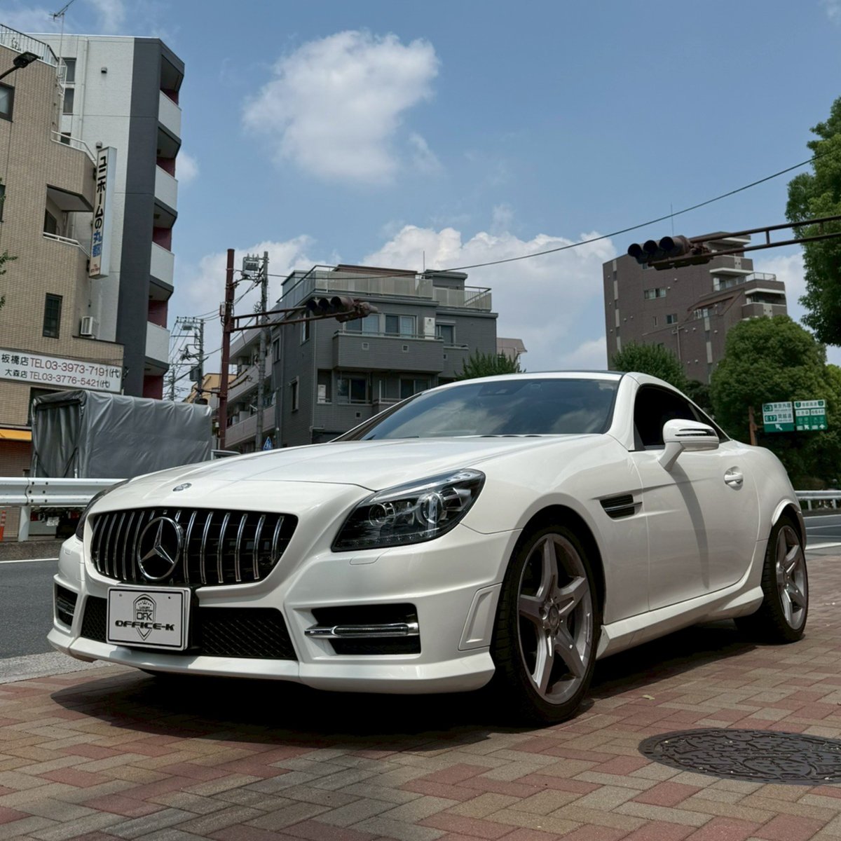 ベンツ SLKクラス R172 パナメリカーナグリル 縦フィン/GTR仕様 商品 