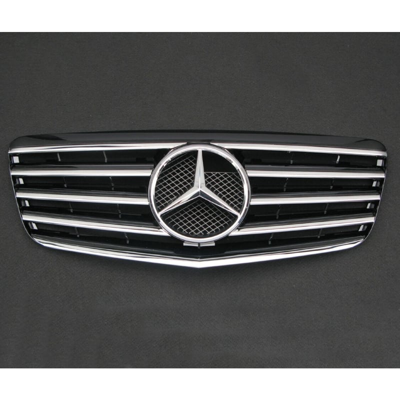 ベンツ Eクラス W211 後期 SLルックグリル ブラック ベンツ Eクラス W211 後期 SLスタイルグリル ブラック 商品番号1780