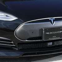 ARTISAN SPIRITS TESLA MODEL-S 前期 フロントハーフ スポイラー FRP+カーボン アーティシャン スピリッツ
