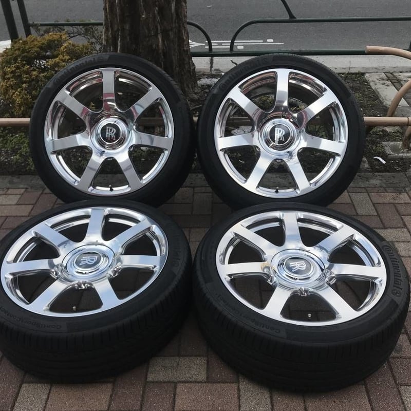 Rolls Royce Phantom 21インチ 純正ホイール 4x Rolls-Royce Alloy Rims Phantom 21 Inch Styling 7-Spoke 677