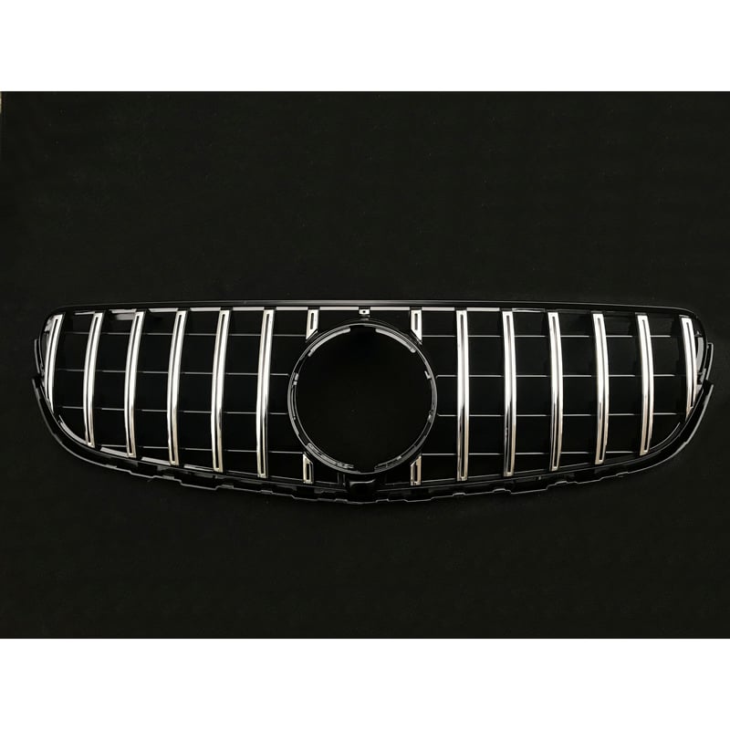 ベンツ　X253 C253 前期用 パナメリカーナグリル 黒 X253前期 GLCクラス用パナメリカーナグリル（Chrome・Black