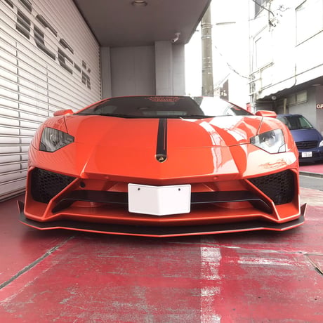 EARTH ランボルギーニ アヴェンタドールSV LP750 フロント/サイドスポイラーセット カーボン