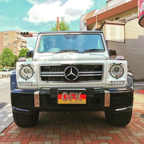 ベンツ Gクラス W463 ゲレンデ AMG G63/G65スタイル フロントバンパー 未塗装品 商品番号3319