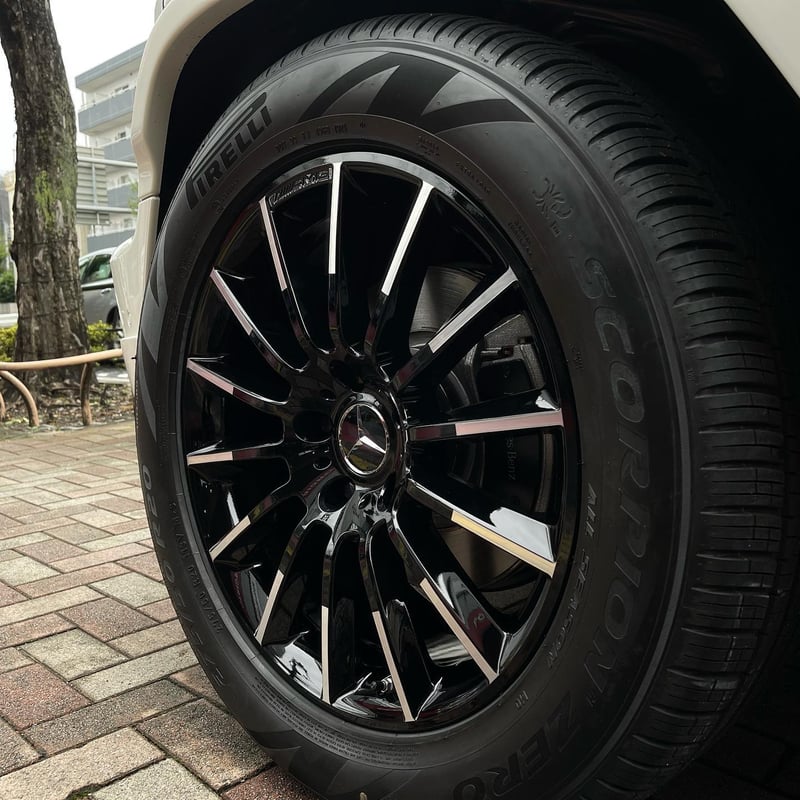 もりこ 純正AMGホイール 19インチ リペイント　マッドブラック もりこ 純正AMGホイール 19インチ リペイント マッドブラック も