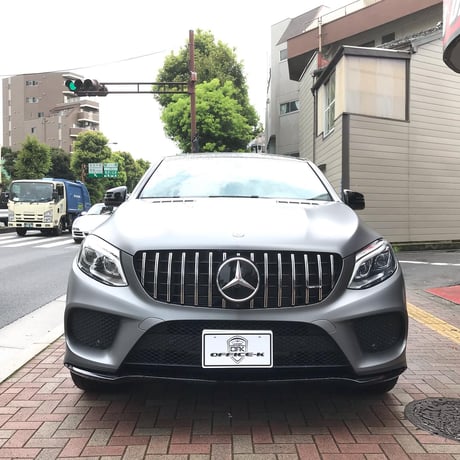 ベンツ C292 GLE43 フルラッピング施工 グレーメタリックマット