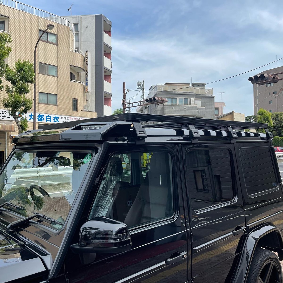 ベンツ Gクラス W463 ロング用 FRONT RUNNER製 ルーフラック | OFFIC