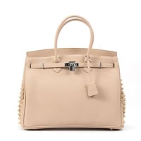 GLAMJAM　スタッズバッグ BOSS40 サイドONI×ベージュ×ベージュ×ベージュ　グラムジャム