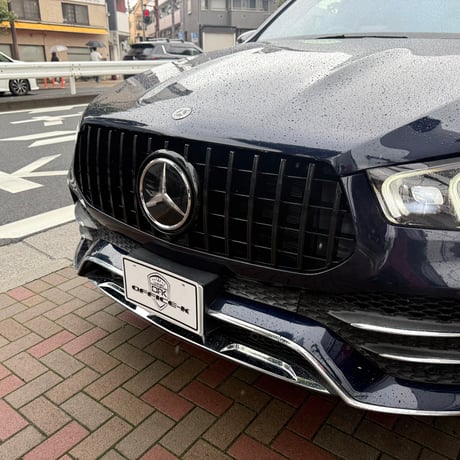 ベンツ GLEクラス W167 前期 AMG-Line専用 パナメリカーナグリル オールブラック 縦フィン/GTR仕様 商品番号4802