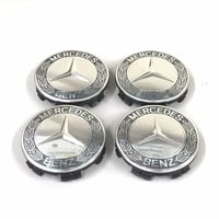 中古 ベンツ 汎用 純正センターキャップ 4個セット A1714000125