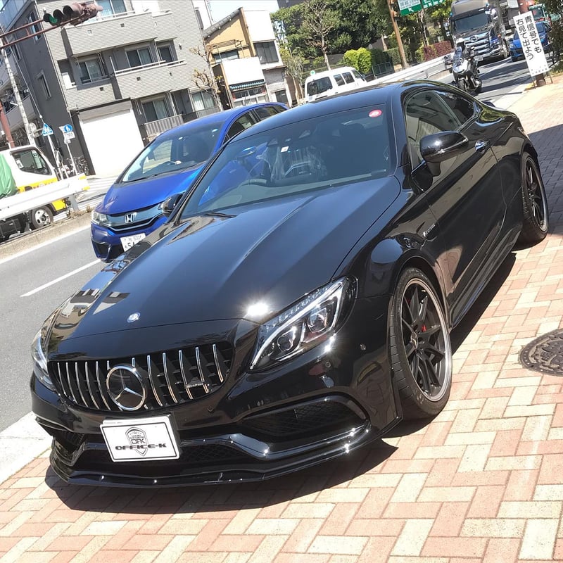 ベンツ Cクラス W205 前期 AMG C63専用 パナメリカーナグリル 商品番号
