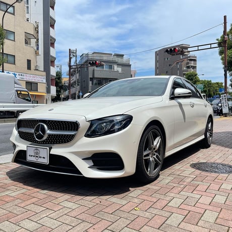 取付工賃込!! ベンツ Eクラス W213 前期 ダイアモンドグリル シルバーフィン 商品番号4011