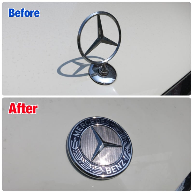 メルセデスベンツ 純正 フードトップエンブレム 2012 C250 S-5P