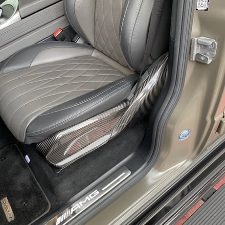 ベンツ Gクラス W463A ゲレンデ カーボンシートサイド カバー 4ピース 商品番号4710
