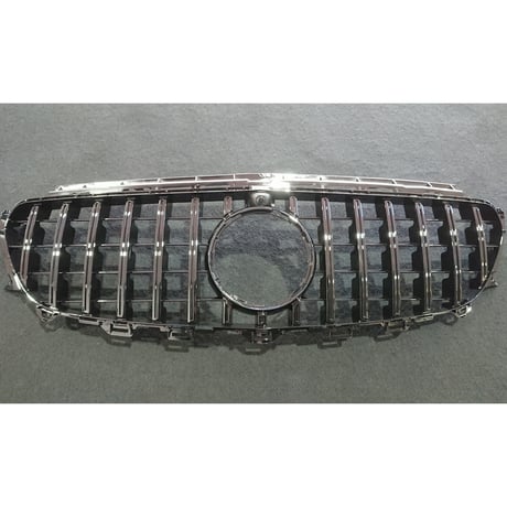取付工賃込!! ベンツ Eクラス クーペ C238 パナメリカーナグリル オールブラック 縦フィン/GTR仕様 商品番号4455T
