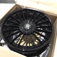 新品 ロールスロイス ゴースト/レイス/ドーン FORGIATO TEC3.1 鍛造22インチ 4本セット  5/120 RollsRoyce ブラック 品番4585