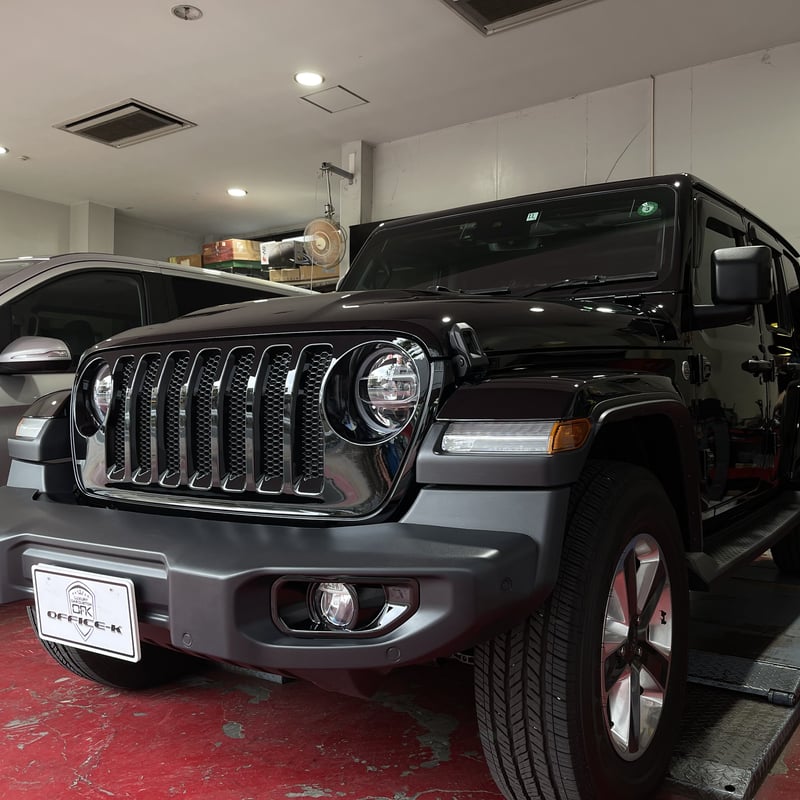 ジープ ラングラー JL系 サハラ フォグランプカバー ペイント | OFFICE