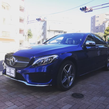 ベンツ Cクラス W205 前期 ダイアモンドグリル シルバーフィン 商品番号4010