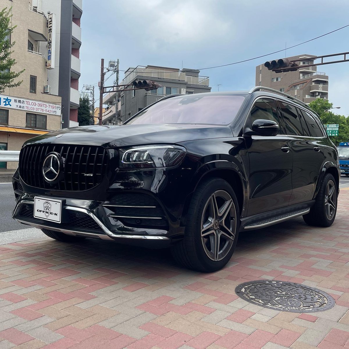 取付工賃込!! ベンツ GLSクラス X167 前期 パナメリカーナグリル  