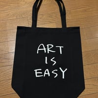 ART IS EASY BAG (黒)