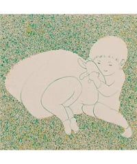 手塚葉子　午睡　20×20㎝