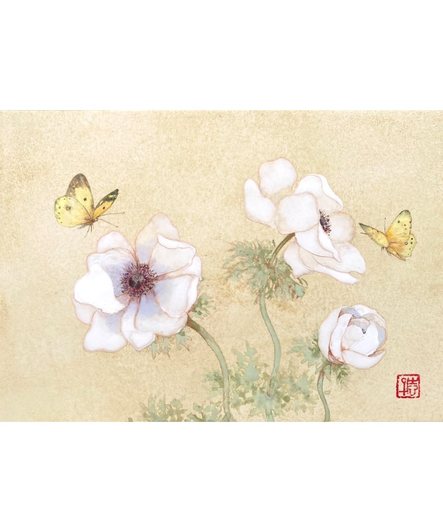 Toyomi Shimada. ノスタルジア　アクリル画　　SM号 Toyomi Shimada. ノスタルジア アクリル画 SM号 Toyomi Shimada