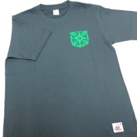 NoweeeオリジナルTシャツ~バックプリントver~【ブルーグリーン】おとな用