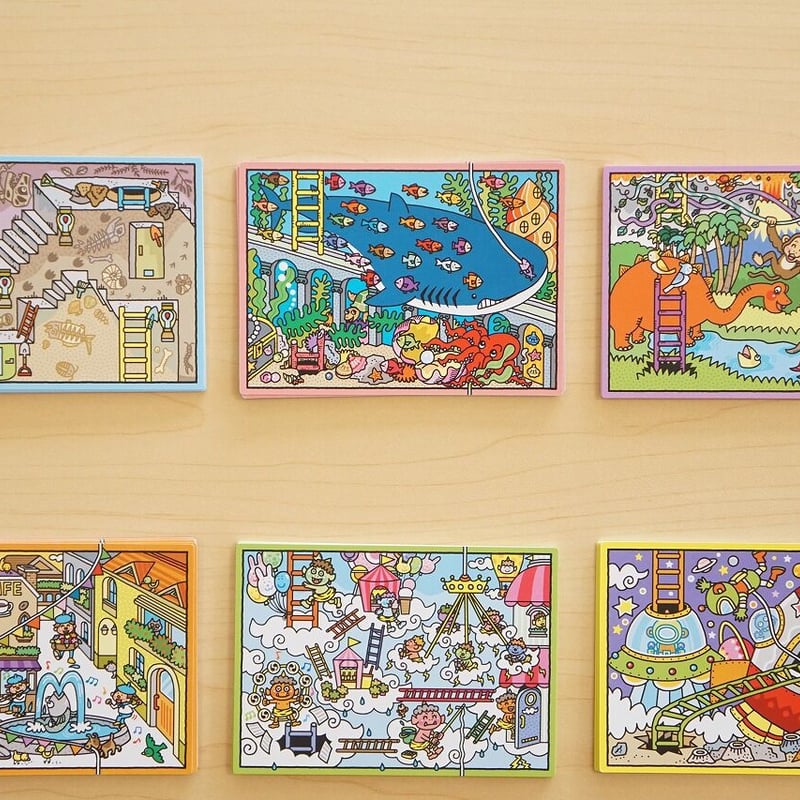 無限まちがいさがし | 小さな箱のボードゲーム通販 さいころテーブル