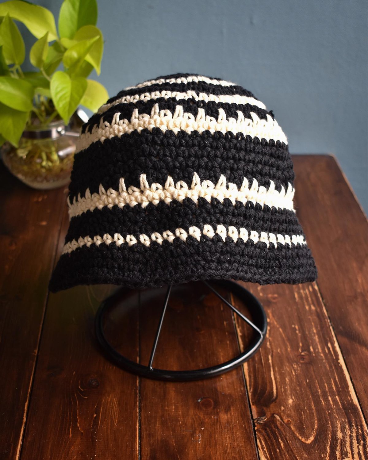 y.a.r.n ニット バケットハット