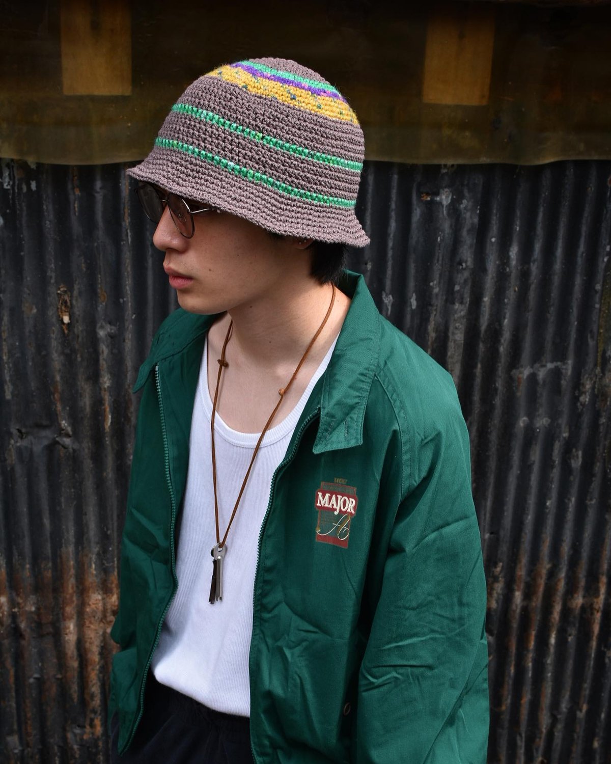 NOBODY クラッシャーハット しょーきち着用 しょーきち着用nobodyクラッシャーハット - メルカリ