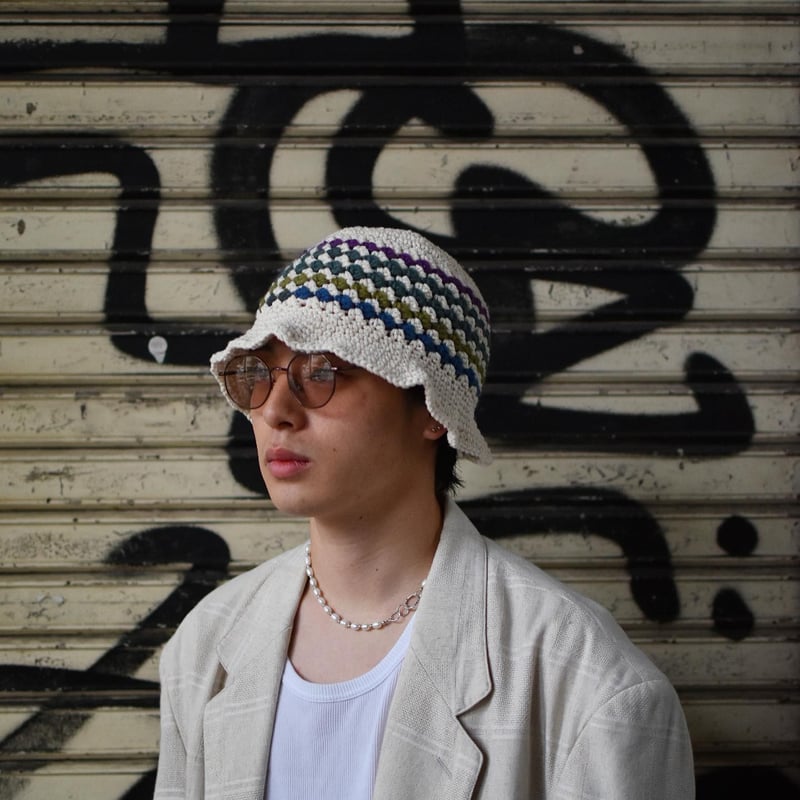 Off-White バケットハット ライムグリーン Off-White バケットハット ライムグリーン
