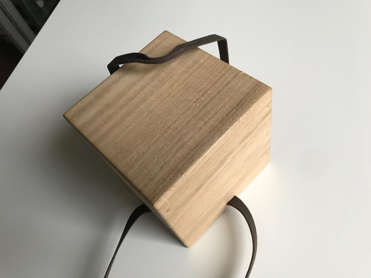 本桑波千鳥蒔絵火取香炉（幽光斎箱書）／おつとめ品【香道具ファンドNo