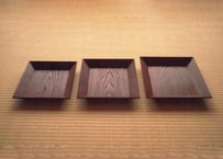 四方盆 三枚組 ＜志野流向＞