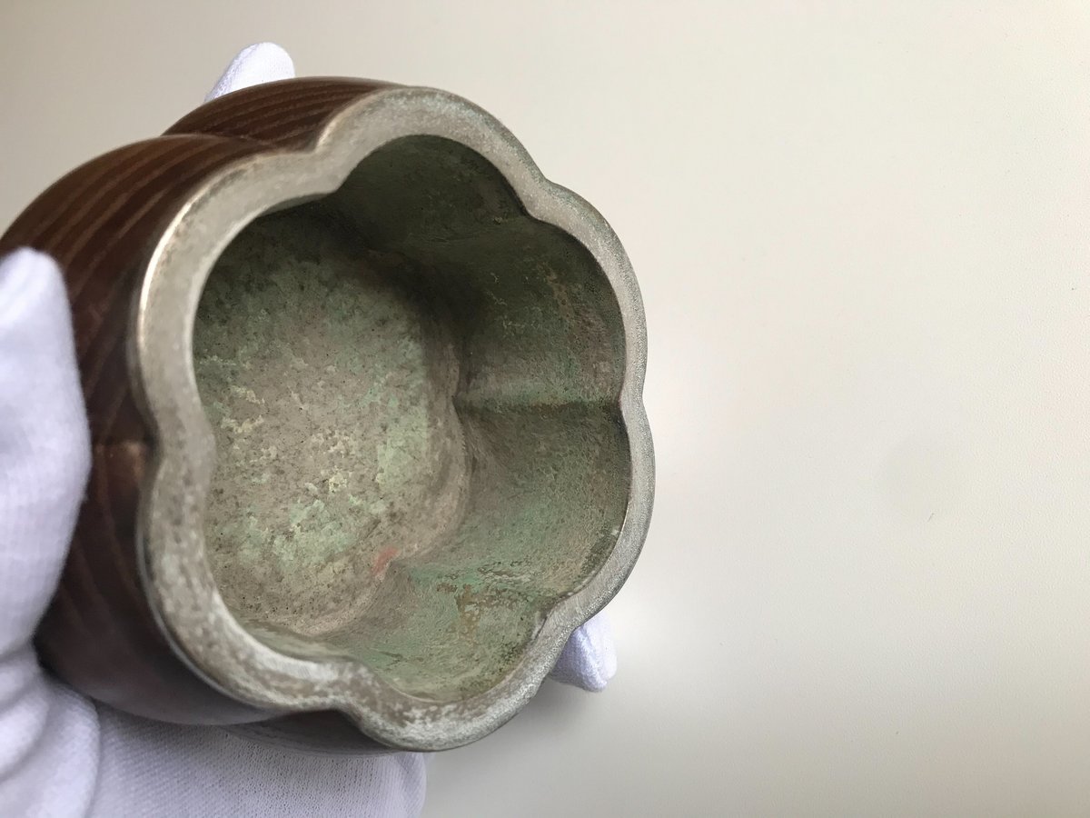 妻の作った 白い炎 香炉 お香立て 陶芸 妖怪 つるべ火