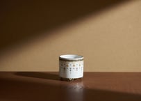 瓔珞文聞香炉／一対（＝二基）桐箱入【香道具ファンドNo.5-2】