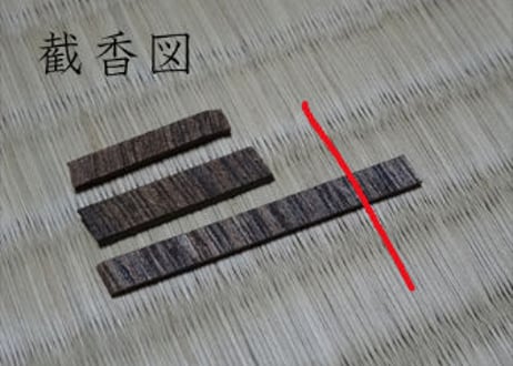 香木 仮銘「浅茅生の月」真南蛮（沈香）0.4g