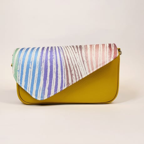 2WAYポシェット 時空 / 2WAY POCHETTE "Spacetime" Rainbow