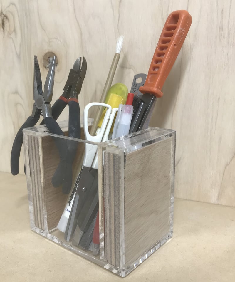 アクリルペン立て w120 | fkshop's STORE