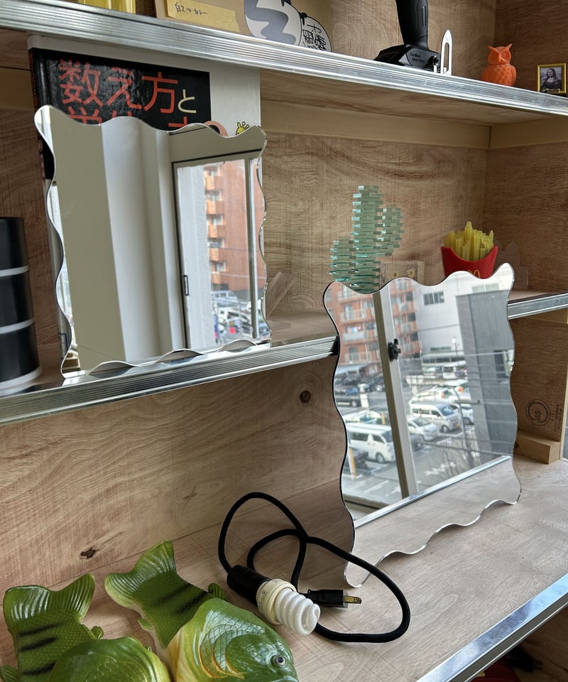 アクリルミラー ナミナミ 大小1セット | fkshop's STORE