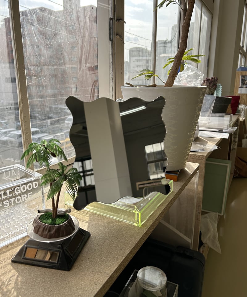 アクリルミラー ナミナミ 大小1セット | fkshop's STORE