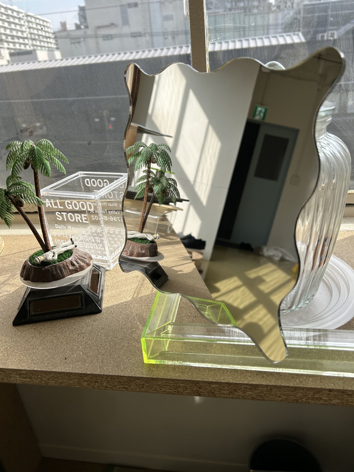 アクリルミラー ナミナミ 大小1セット | fkshop's STORE