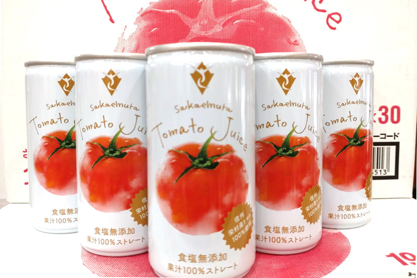 栄村物産センター（栄村） 「さかえむらトマトジュース1箱30缶入り（無