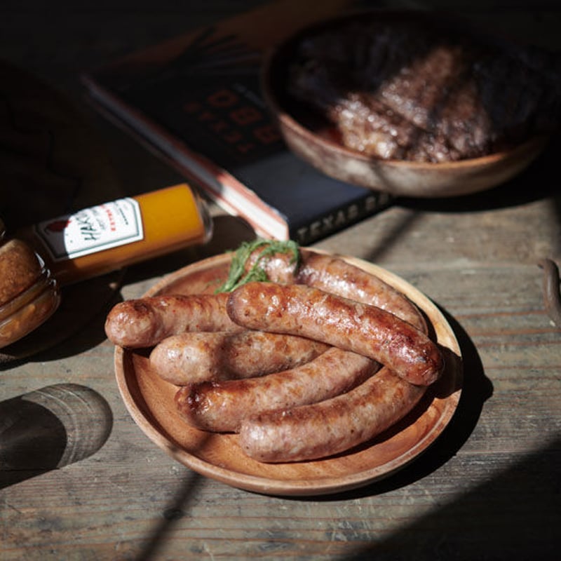 HAKUBA BAR-B-Q（白馬村）「特製BBQソーセージ10本+特製ステーキソース