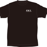 fOUL ロゴTシャツ　(ブラック)