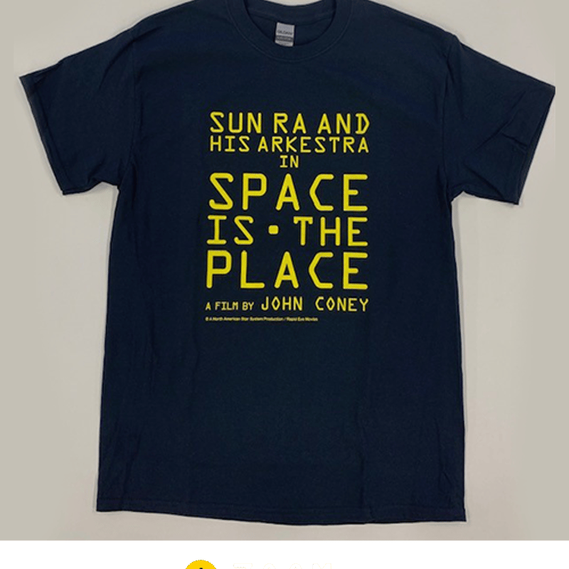 LOGO Tシャツ 『サン・ラーのスペース・イズ・ザ・プレイス』 | CINEM